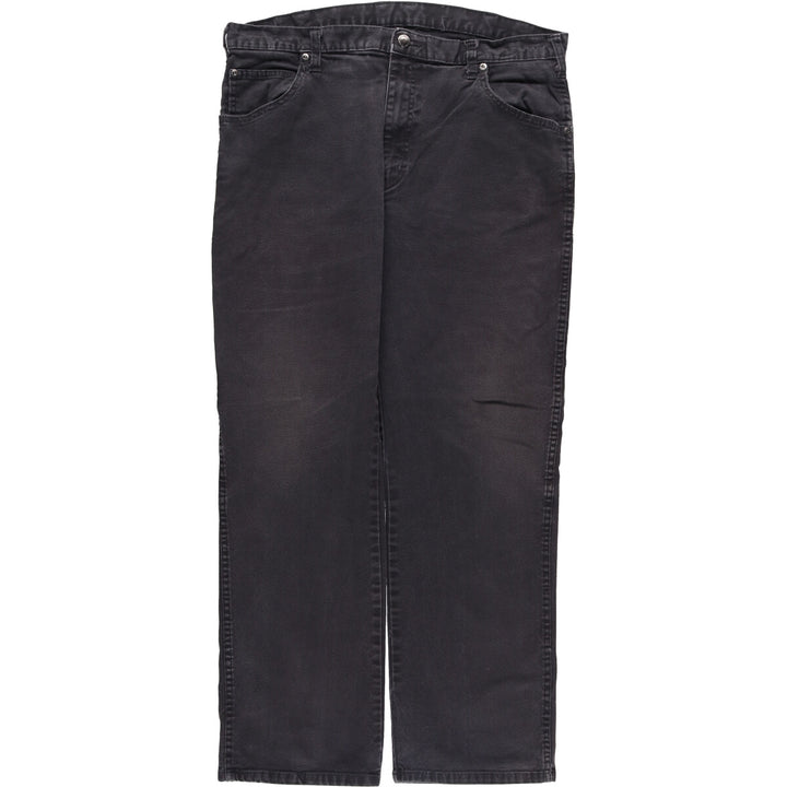 Dickies Duck Work Pants Men's W37 cotton black type Vintage Second Hand