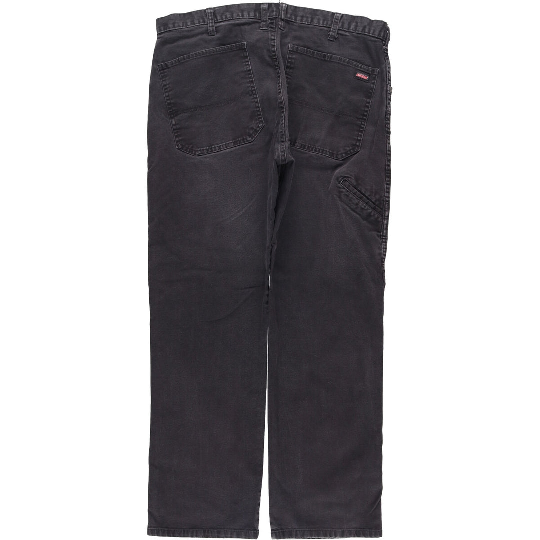 Dickies Duck Work Pants Men's W37 cotton black type Vintage Second Hand