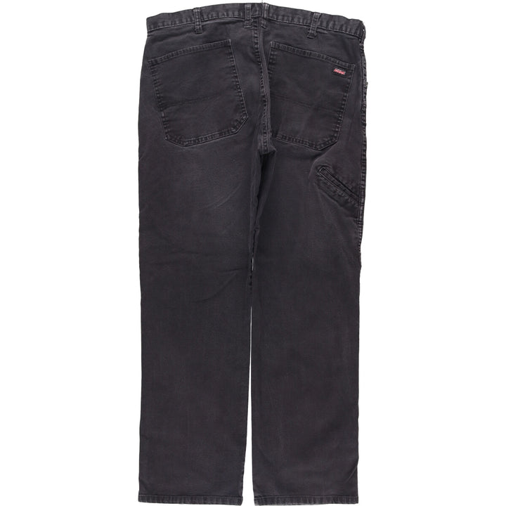 Dickies Duck Work Pants Men's W37 cotton black type Vintage Second Hand
