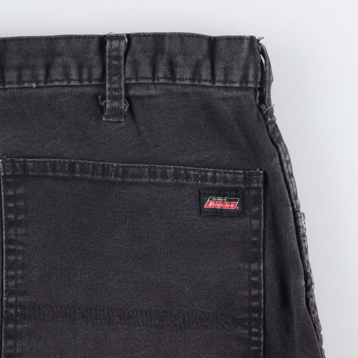 Dickies Duck Work Pants Men's W37 cotton black type Vintage Second Hand