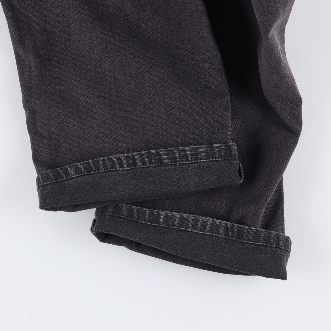 Dickies Duck Work Pants Men's W37 cotton black type Vintage Second Hand