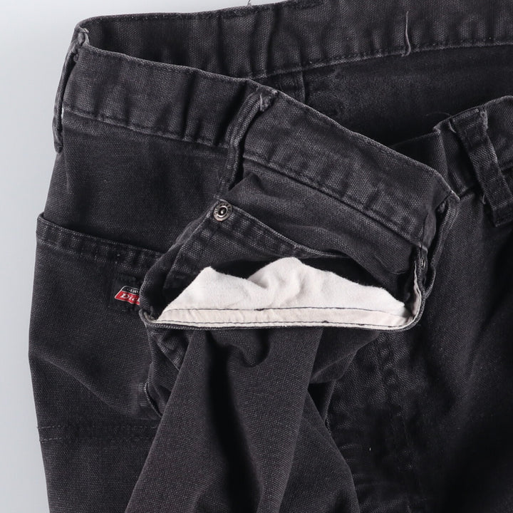 Dickies Duck Work Pants Men's W37 cotton black type Vintage Second Hand