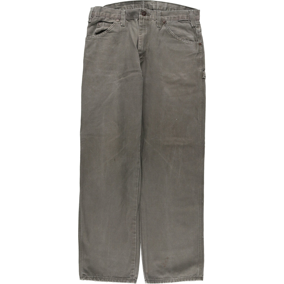 Dickies Duck Painter Pants Men's W33 equivalent cotton gray type Vintage Second Hand