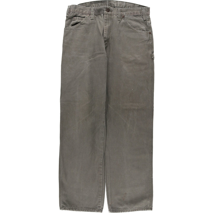 Dickies Duck Painter Pants Men's W33 equivalent cotton gray type Vintage Second Hand