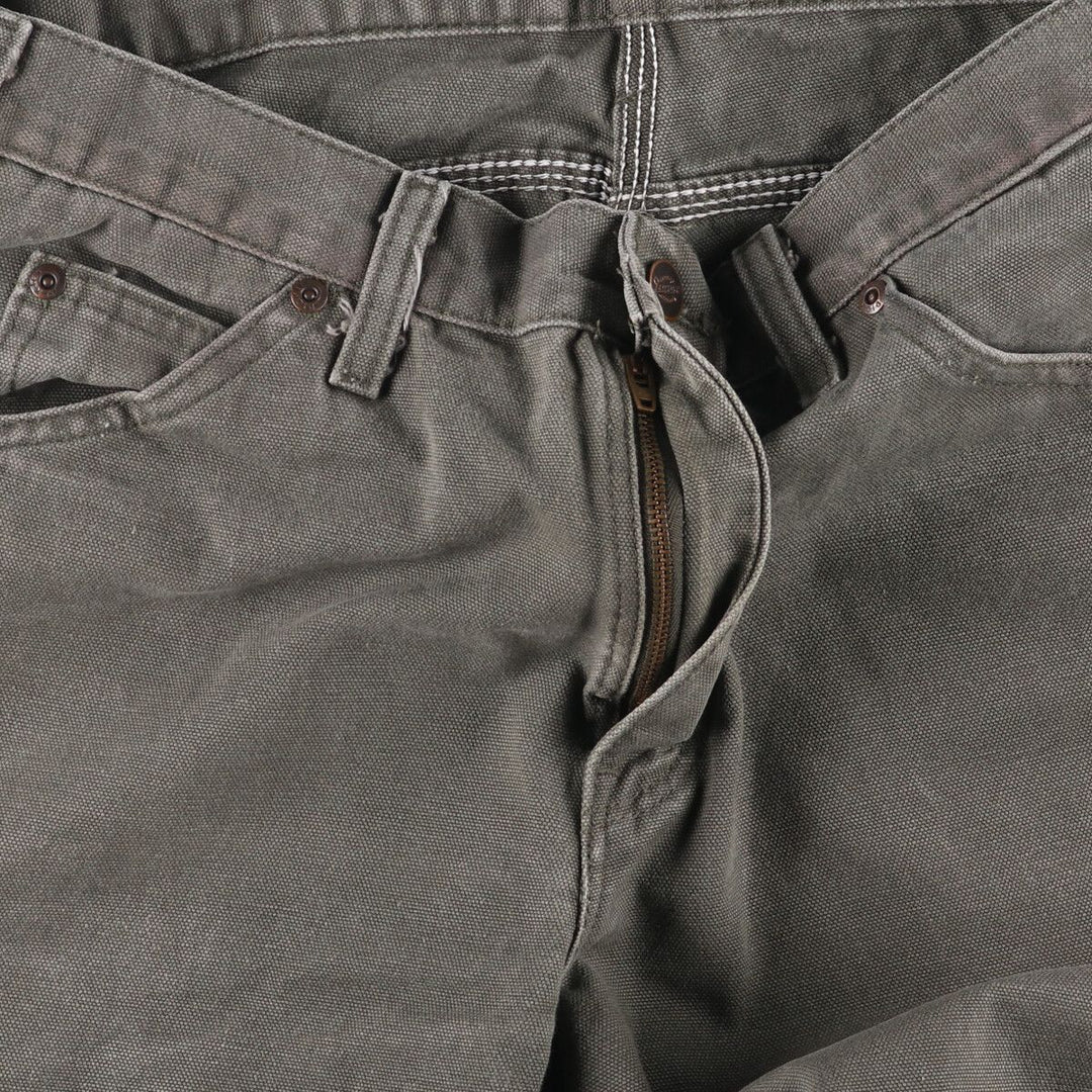 Dickies Duck Painter Pants Men's W33 equivalent cotton gray type Vintage Second Hand