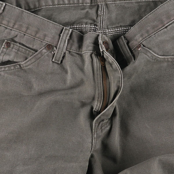 Dickies Duck Painter Pants Men's W33 equivalent cotton gray type Vintage Second Hand