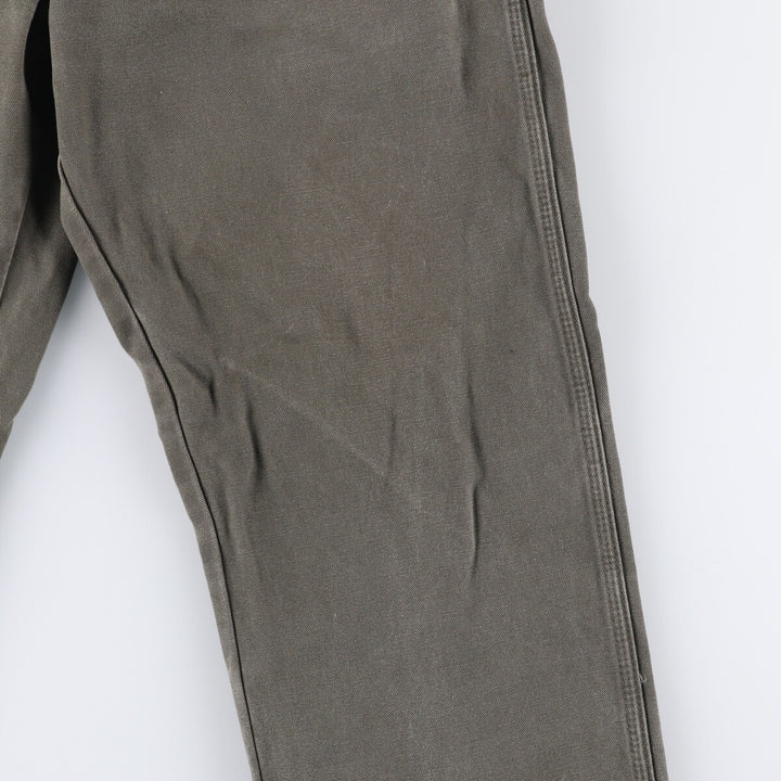 Dickies Duck Painter Pants Men's W33 equivalent cotton gray type Vintage Second Hand