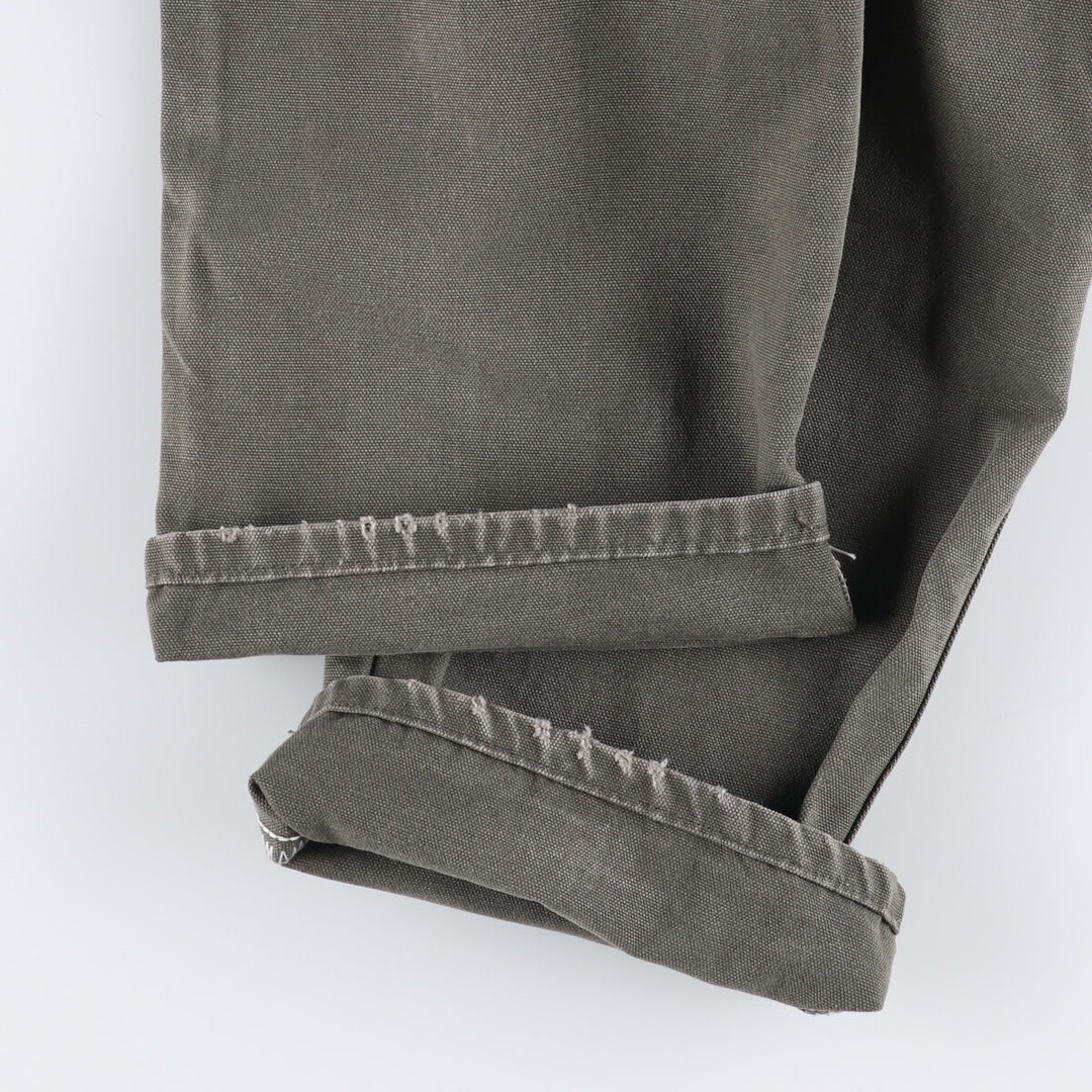 Dickies Duck Painter Pants Men's W33 equivalent cotton gray type Vintage Second Hand