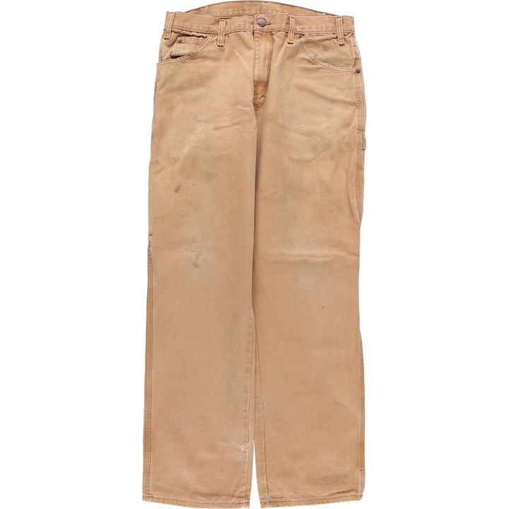 Dickies Duck Painter Pants Men's W34 equivalent cotton beige type brown Vintage Second Hand