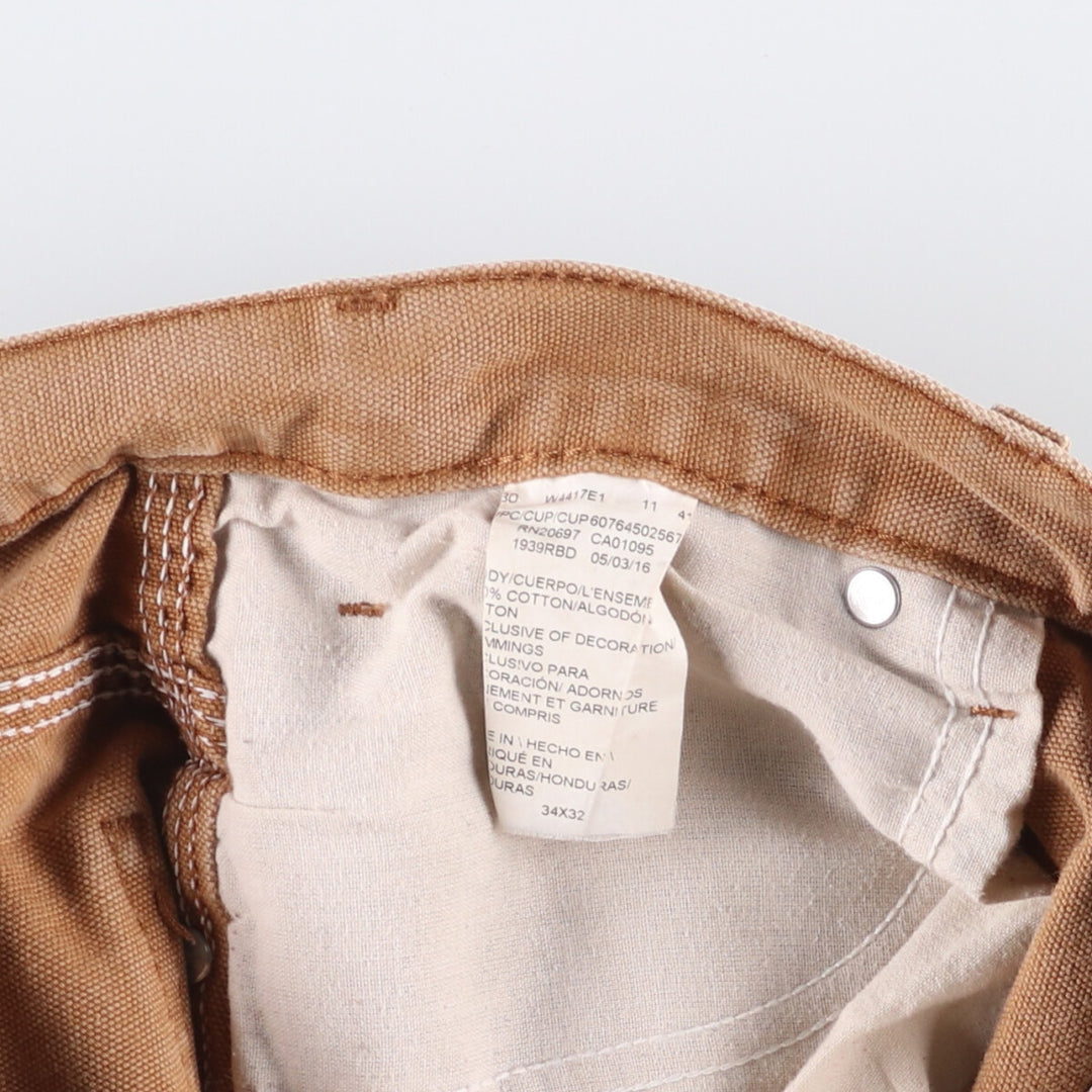 Dickies Duck Painter Pants Men's W34 equivalent cotton beige type brown Vintage Second Hand