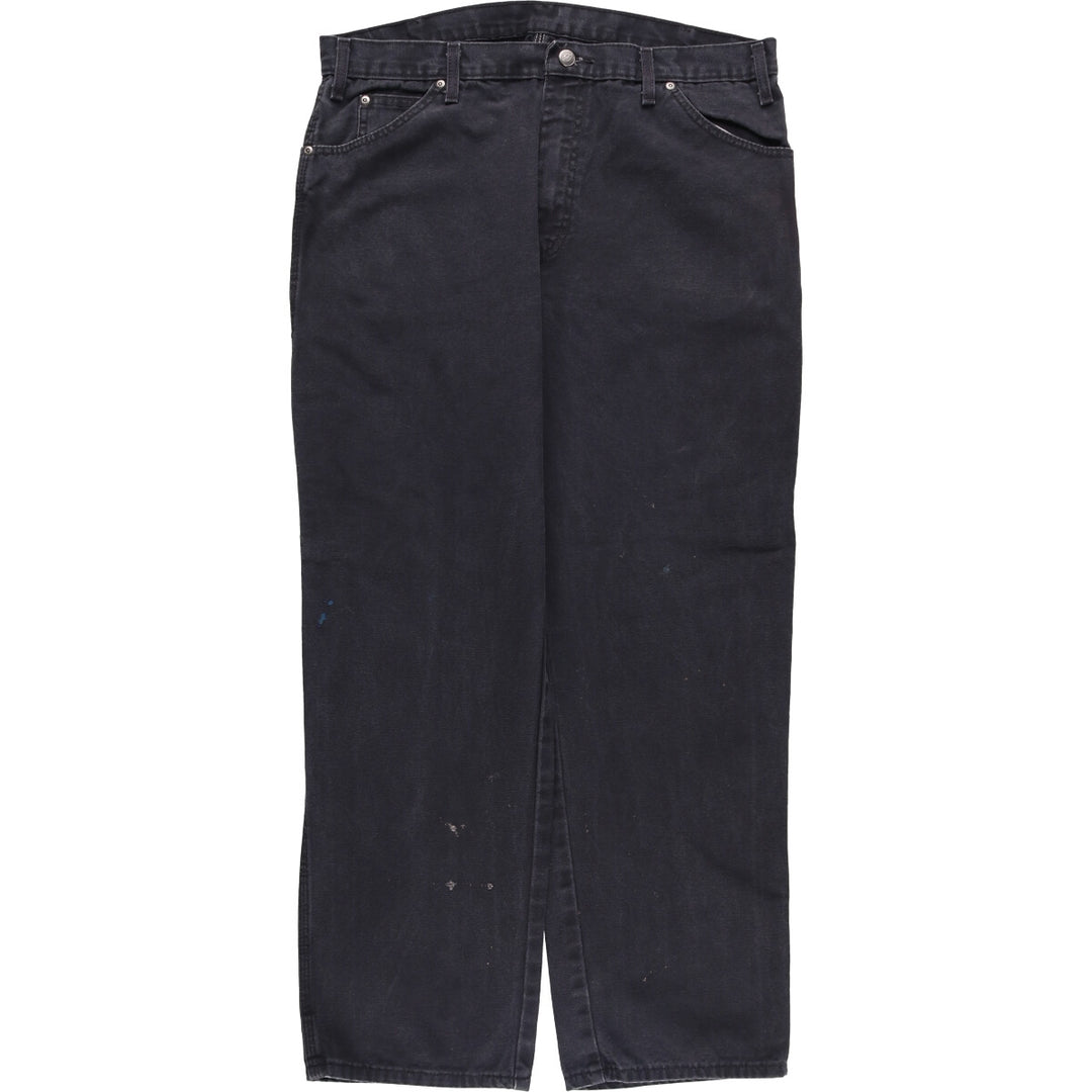 Dickies Duck Painter Pants Men's W37 cotton black type Vintage Second Hand