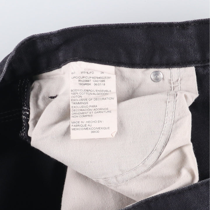 Dickies Duck Painter Pants Men's W37 cotton black type Vintage Second Hand