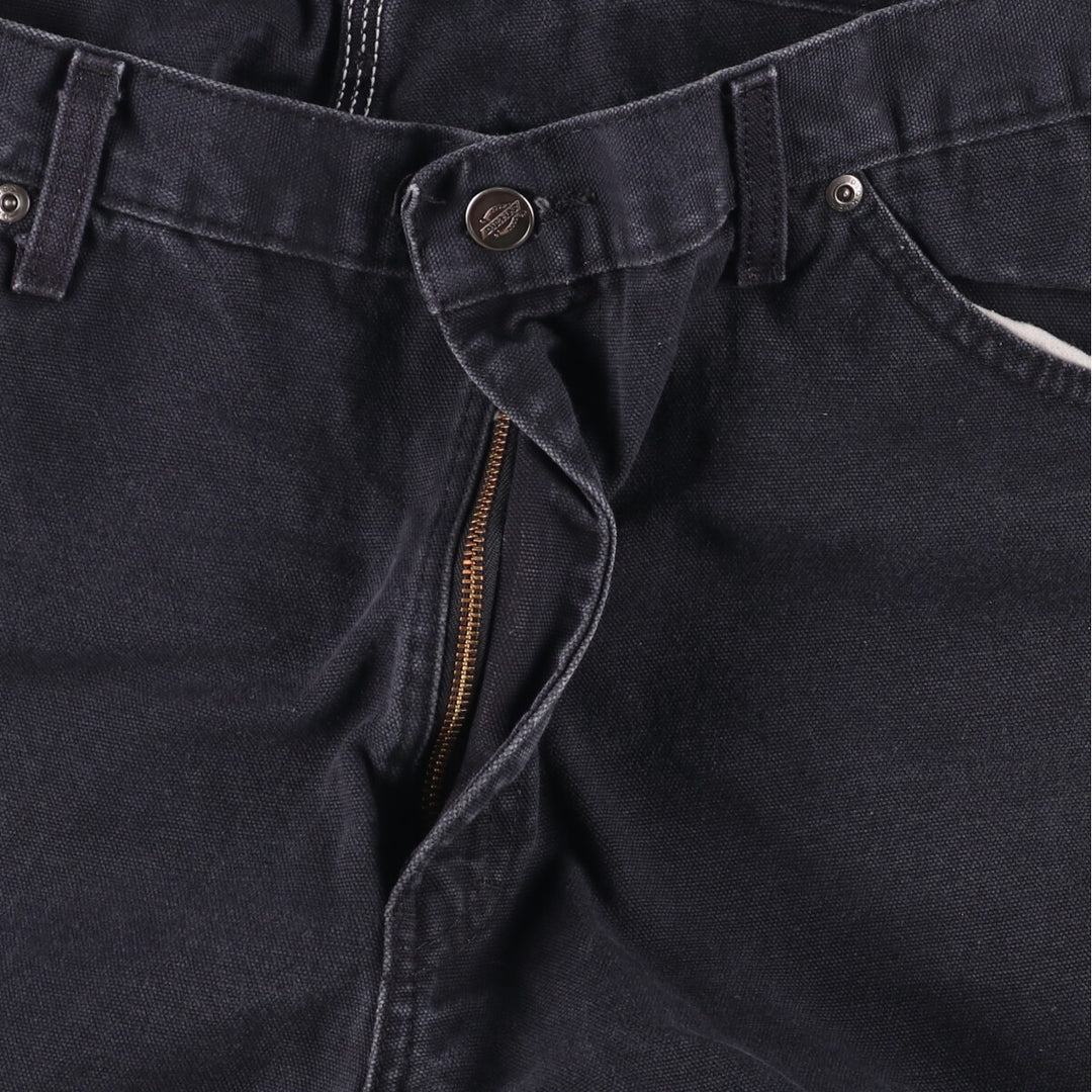 Dickies Duck Painter Pants Men's W37 cotton black type Vintage Second Hand