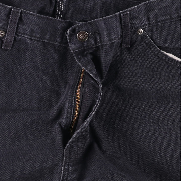 Dickies Duck Painter Pants Men's W37 cotton black type Vintage Second Hand