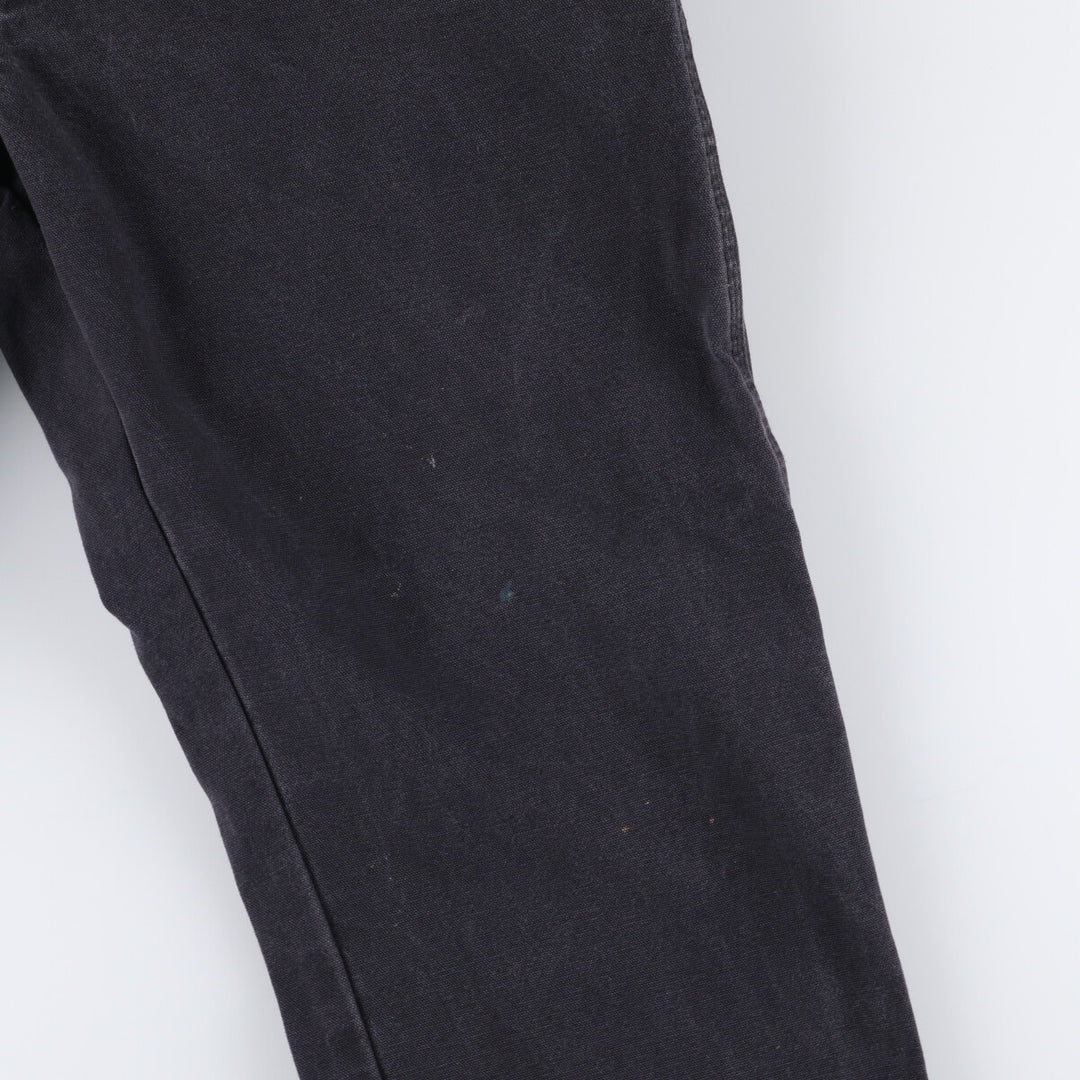 Dickies Duck Painter Pants Men's W37 cotton black type Vintage Second Hand
