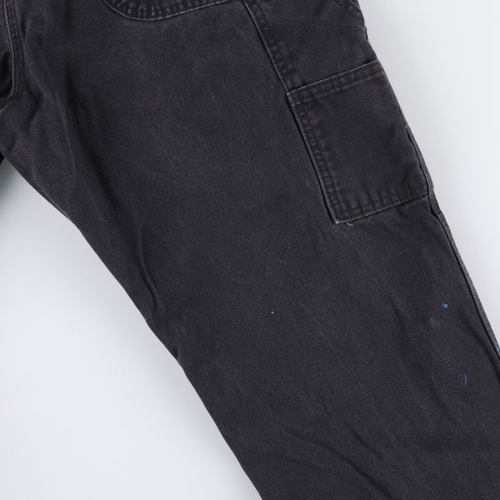 Dickies Duck Painter Pants Men's W37 cotton black type Vintage Second Hand