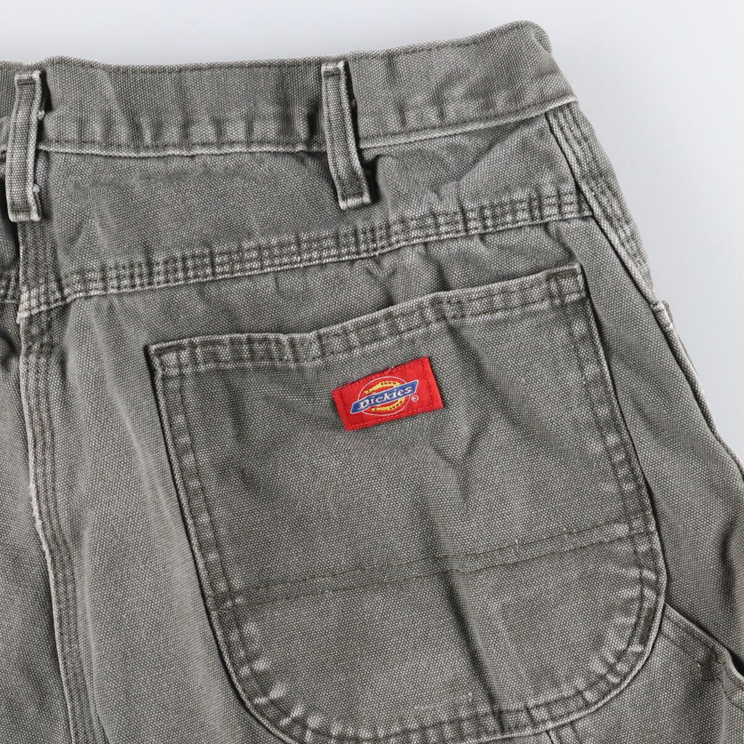 Dickies Relaxed Fit Duck Painter Pants Men's W34 equivalent cotton gray type Vintage Second Hand