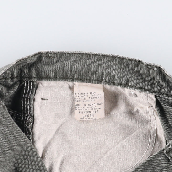 Dickies Relaxed Fit Duck Painter Pants Men's W34 equivalent cotton gray type Vintage Second Hand
