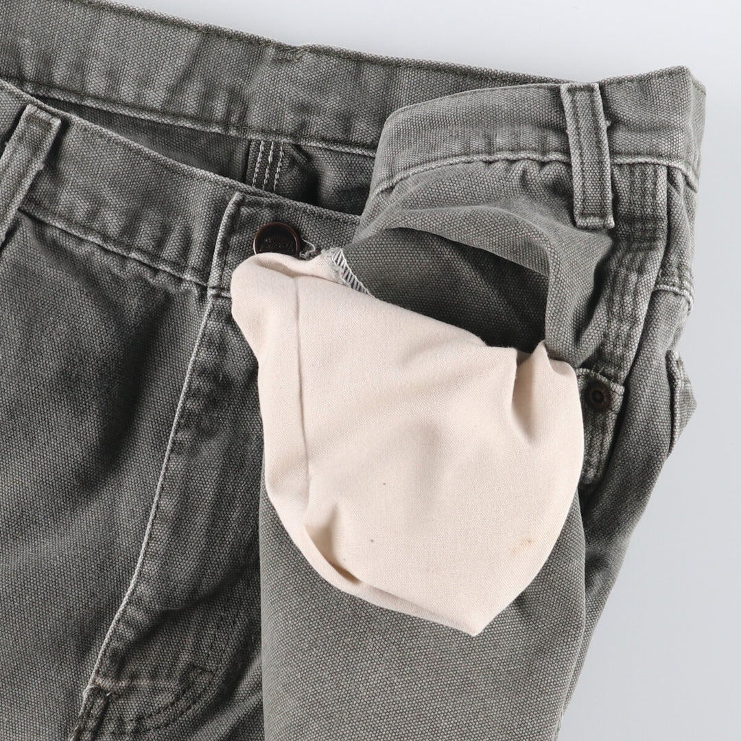 Dickies Relaxed Fit Duck Painter Pants Men's W34 equivalent cotton gray type Vintage Second Hand