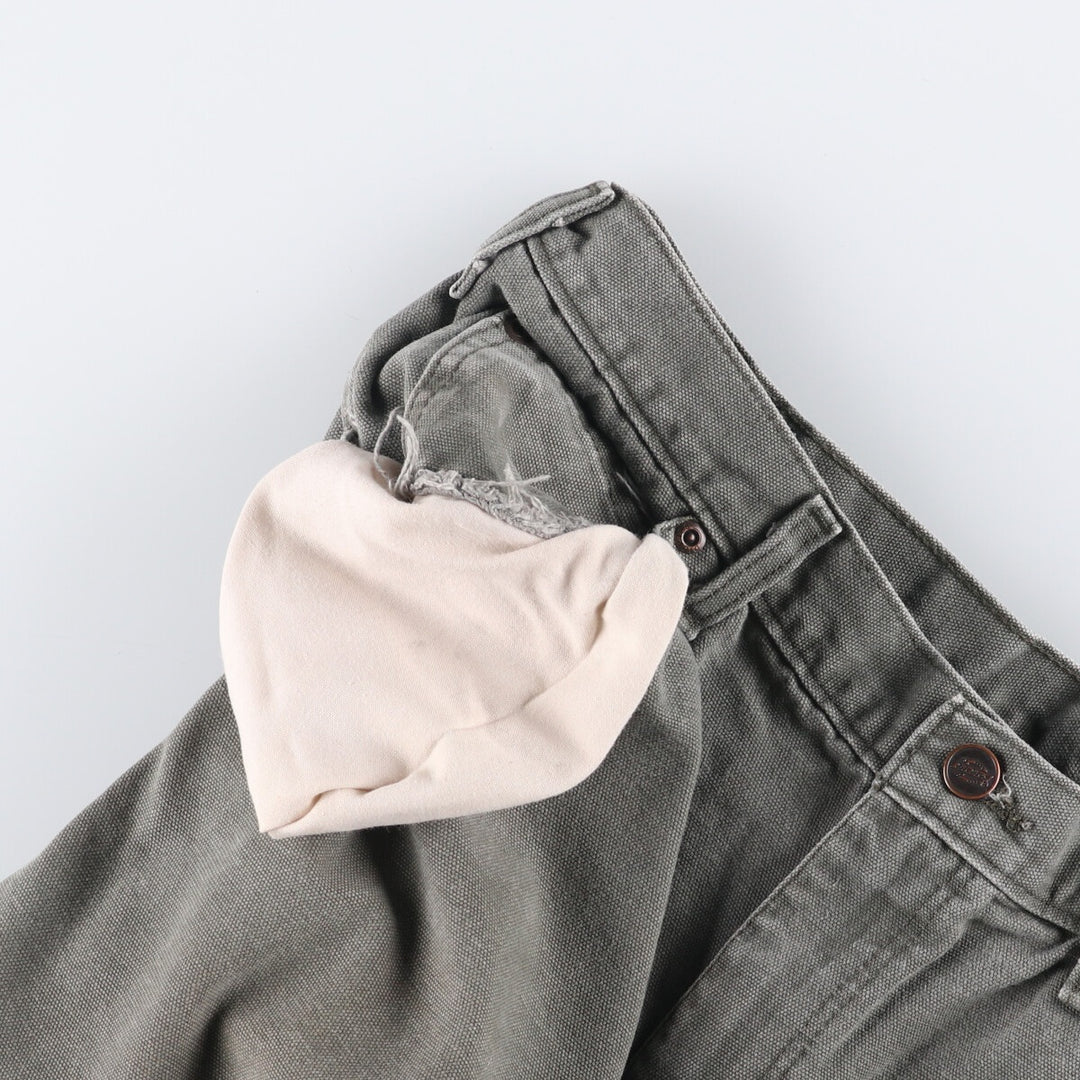 Dickies Relaxed Fit Duck Painter Pants Men's W34 equivalent cotton gray type Vintage Second Hand