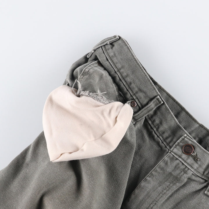 Dickies Relaxed Fit Duck Painter Pants Men's W34 equivalent cotton gray type Vintage Second Hand