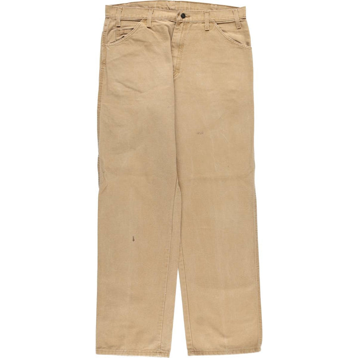Dickies Duck Painter Pants Men's W36 cotton beige type brown Vintage Second Hand