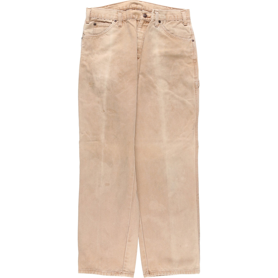 Dickies Duck Painter Pants Men's W34 equivalent cotton beige type brown Vintage Second Hand