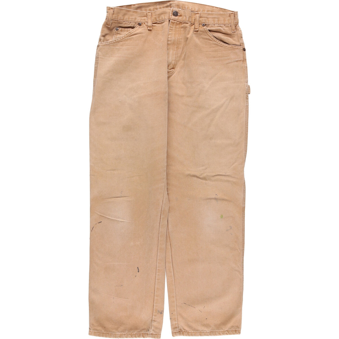 Dickies Duck Painter Pants Men's W34 equivalent cotton beige type brown Vintage Second Hand