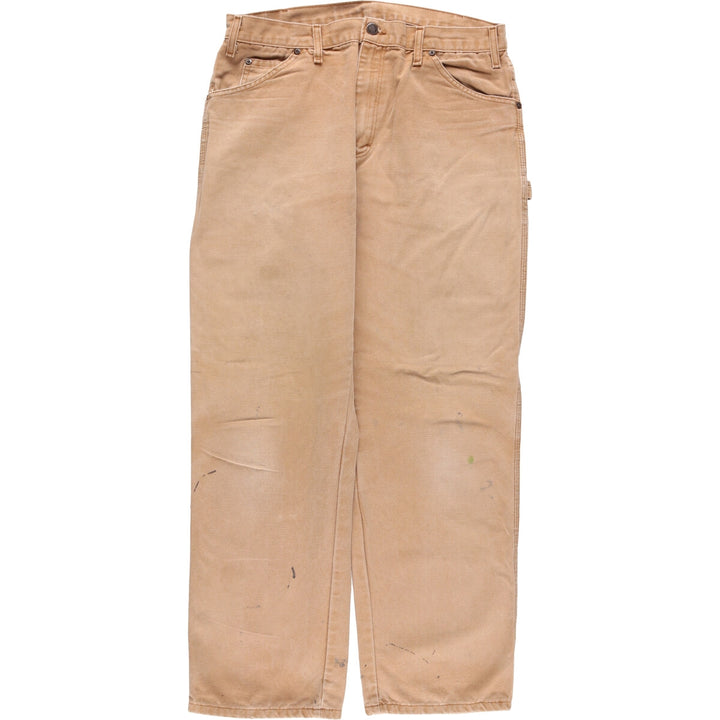 Dickies Duck Painter Pants Men's W34 equivalent cotton beige type brown Vintage Second Hand