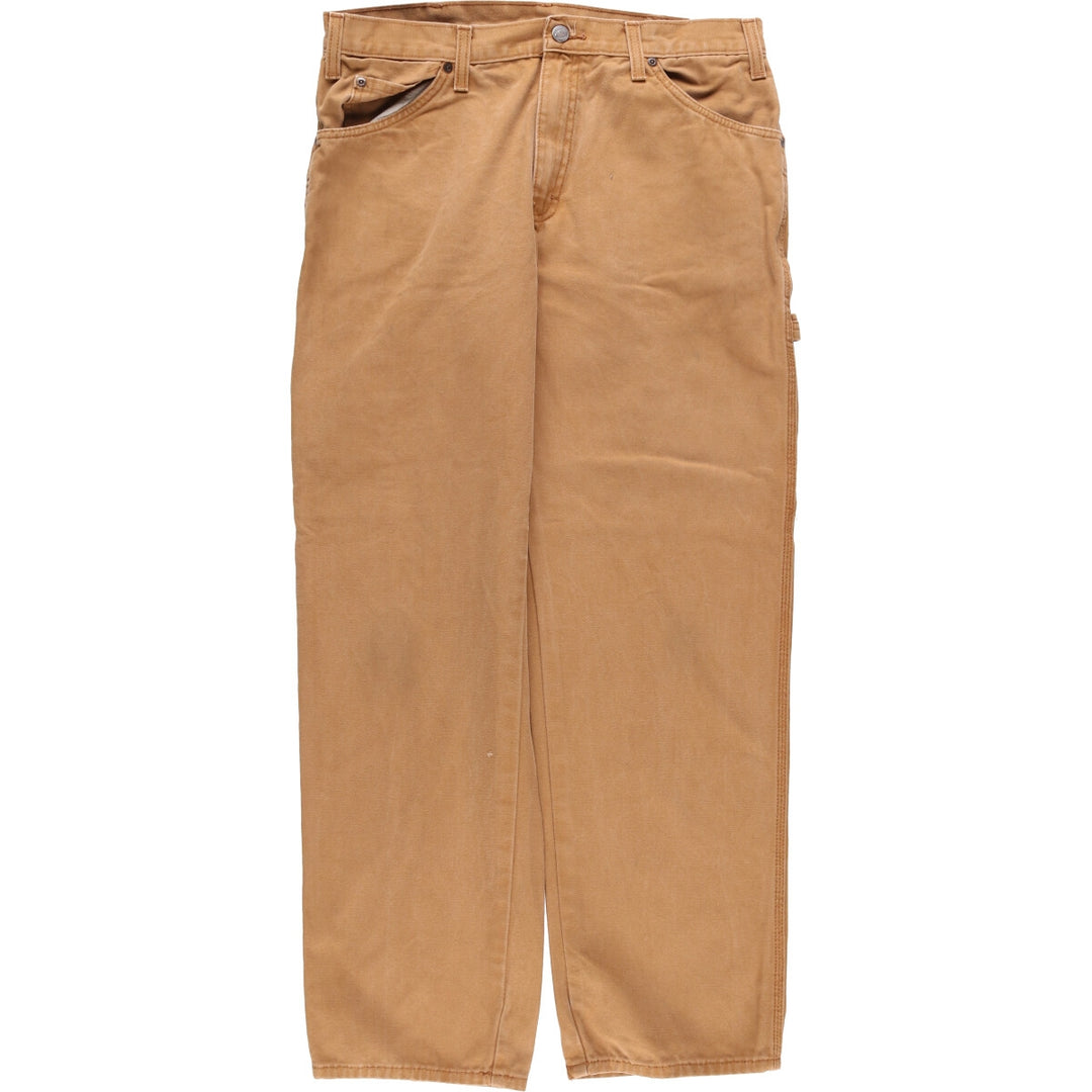 Dickies Duck Painter Pants Men's W34 equivalent cotton beige type brown Vintage Second Hand
