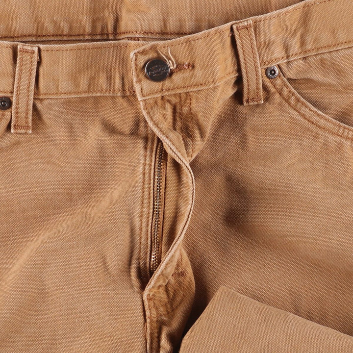 Dickies Duck Painter Pants Men's W34 equivalent cotton beige type brown Vintage Second Hand