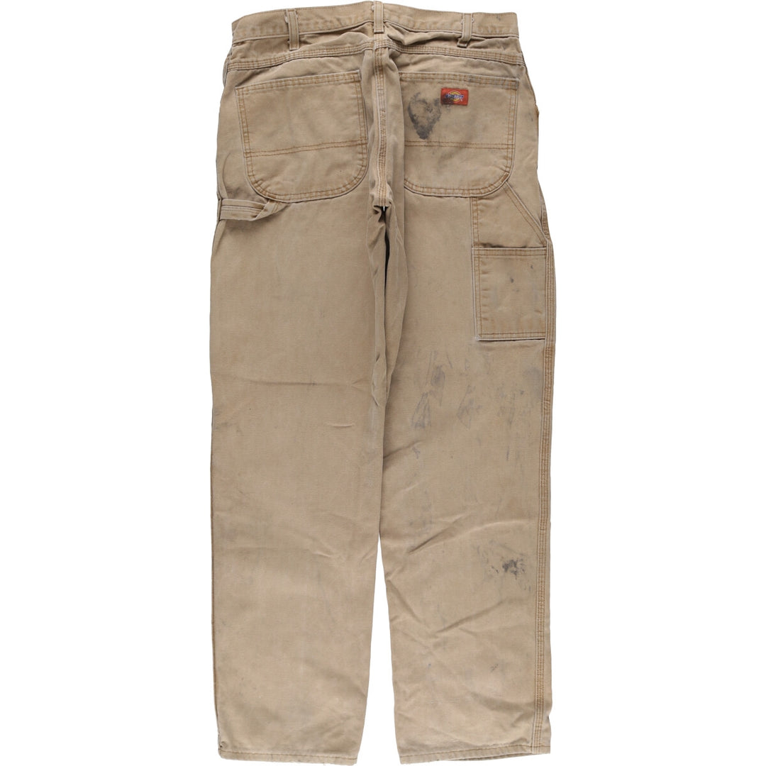Dickies Relaxed Fit Duck Painter Pants Men's W34 equivalent cotton Beige type Vintage Second Hand