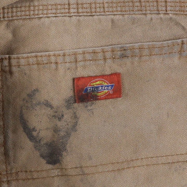 Dickies Relaxed Fit Duck Painter Pants Men's W34 equivalent cotton Beige type Vintage Second Hand