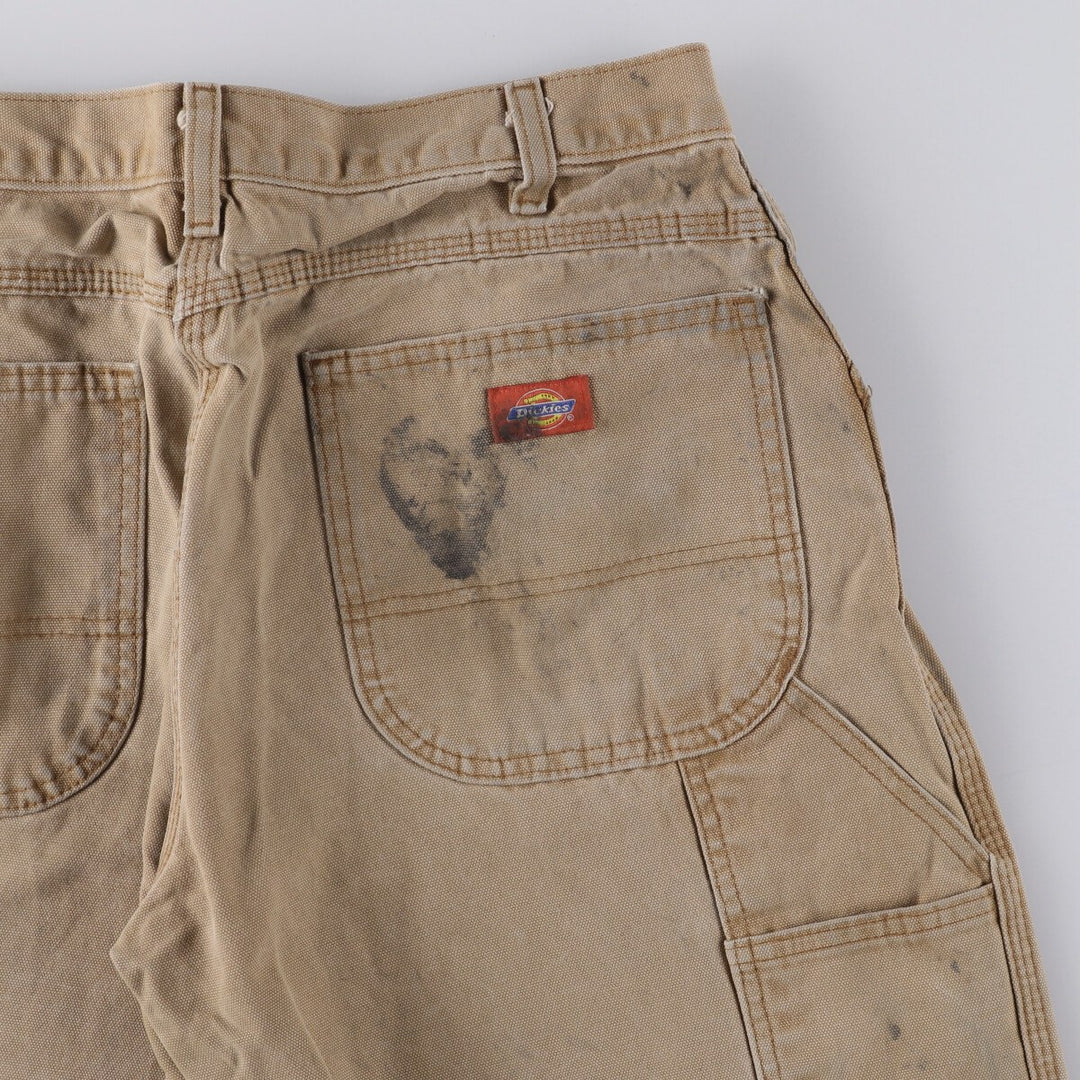 Dickies Relaxed Fit Duck Painter Pants Men's W34 equivalent cotton Beige type Vintage Second Hand