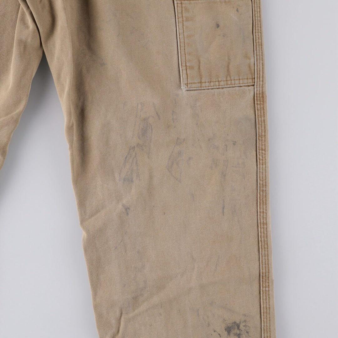 Dickies Relaxed Fit Duck Painter Pants Men's W34 equivalent cotton Beige type Vintage Second Hand