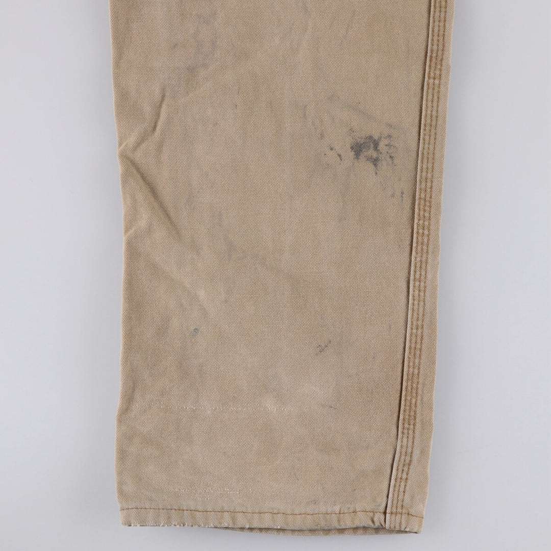 Dickies Relaxed Fit Duck Painter Pants Men's W34 equivalent cotton Beige type Vintage Second Hand