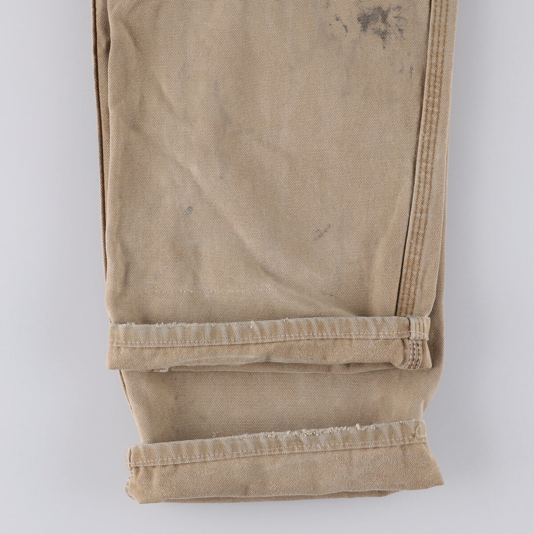Dickies Relaxed Fit Duck Painter Pants Men's W34 equivalent cotton Beige type Vintage Second Hand