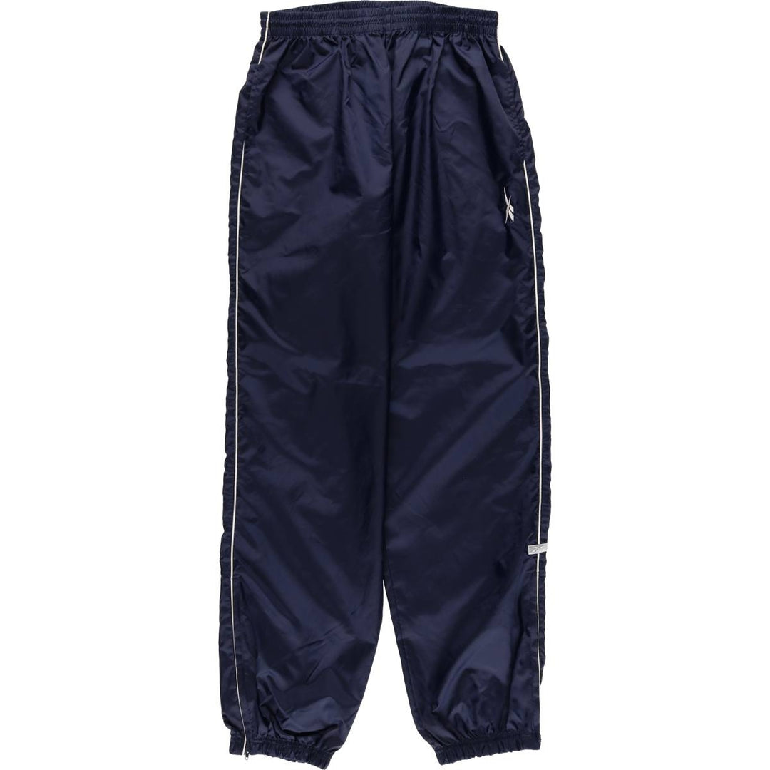 2000s~ Reebok Nylon Shaka Shaka Pants, Men's Size L Nylon navy blue type Vintage Second Hand