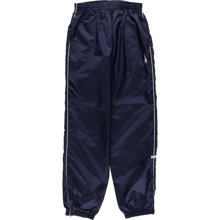 2000s~ Reebok Nylon Shaka Shaka Pants, Men's Size L Nylon navy blue type Vintage Second Hand