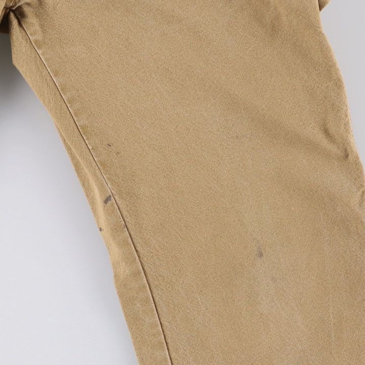 Dickies Duck Painter Pants Men's W34 equivalent cotton Beige type Vintage Second Hand