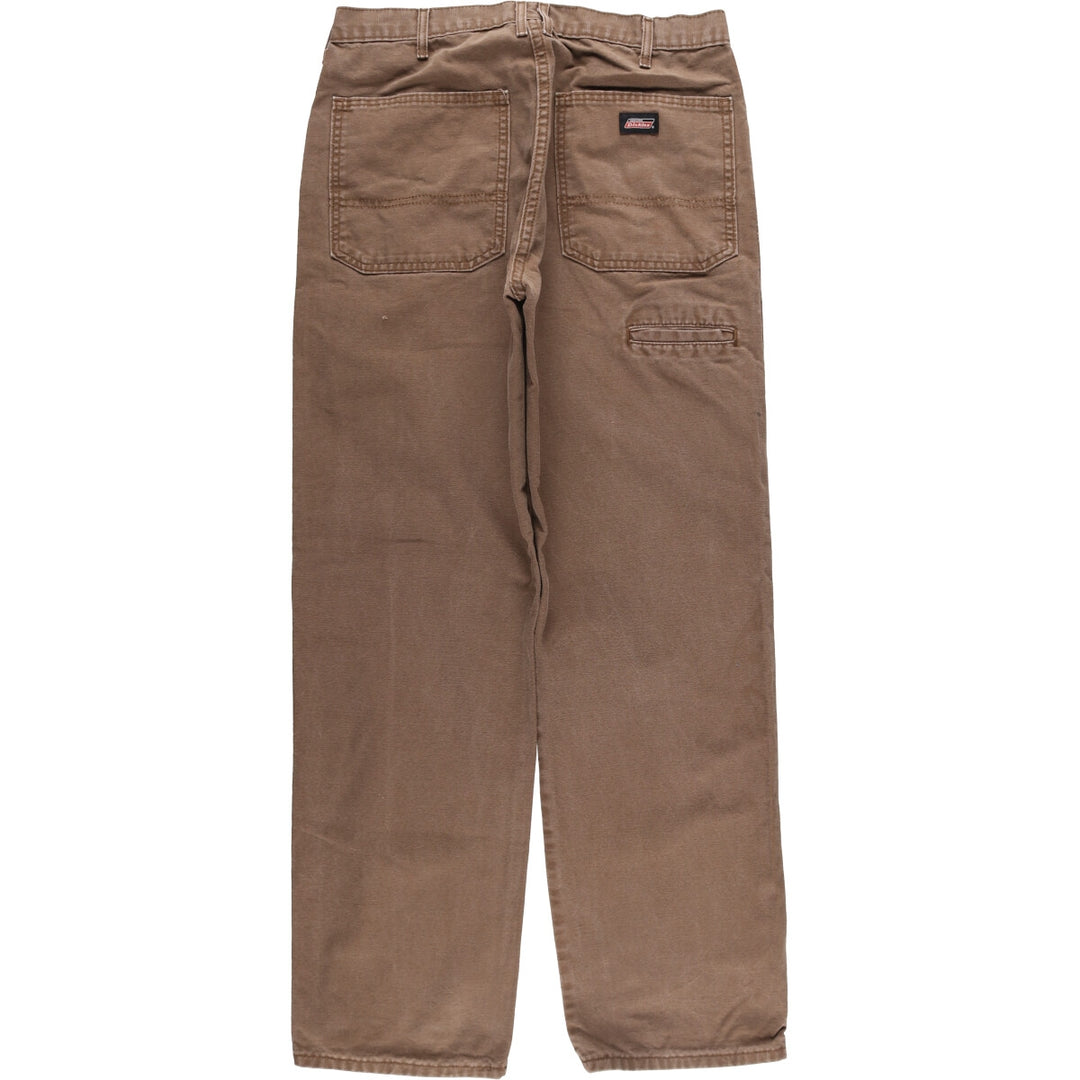 Dickies Duck Work Pants, Men's, Size W33 cotton brown type Vintage Second Hand