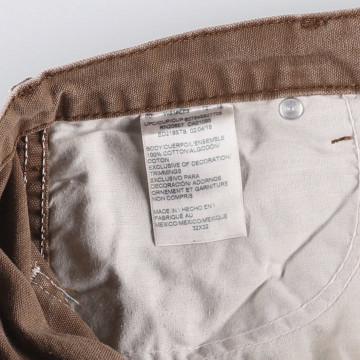 Dickies Duck Work Pants, Men's, Size W33 cotton brown type Vintage Second Hand
