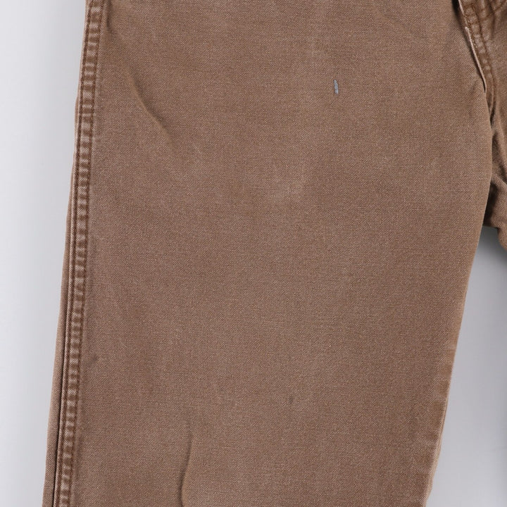 Dickies Duck Work Pants, Men's, Size W33 cotton brown type Vintage Second Hand