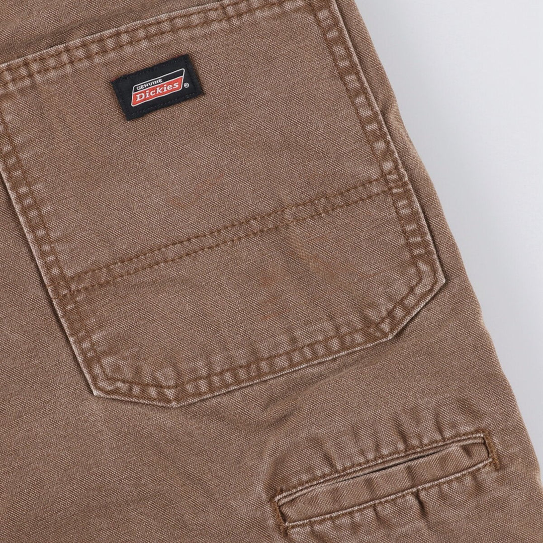 Dickies Duck Work Pants, Men's, Size W33 cotton brown type Vintage Second Hand