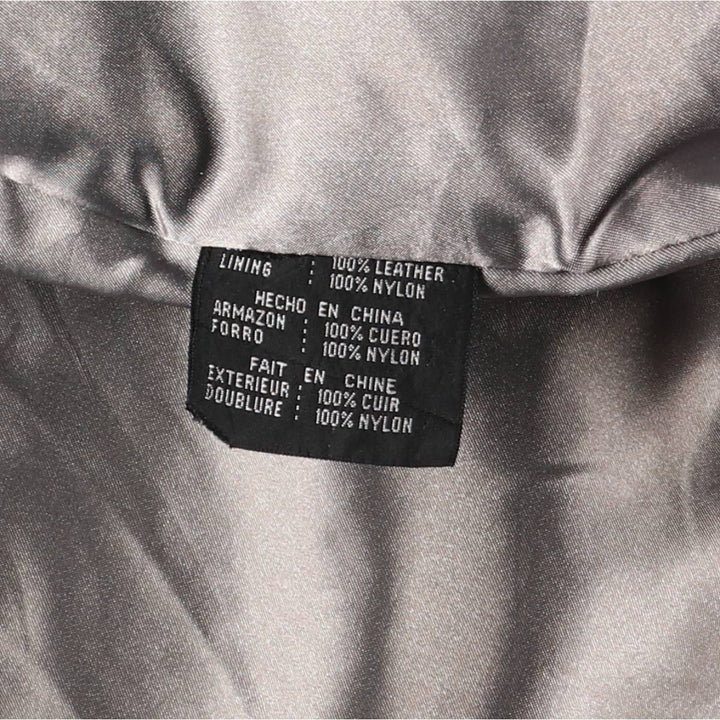 Kenneth Cole Leather Jacket, Women's Size S genuine leather black type Vintage Second Hand