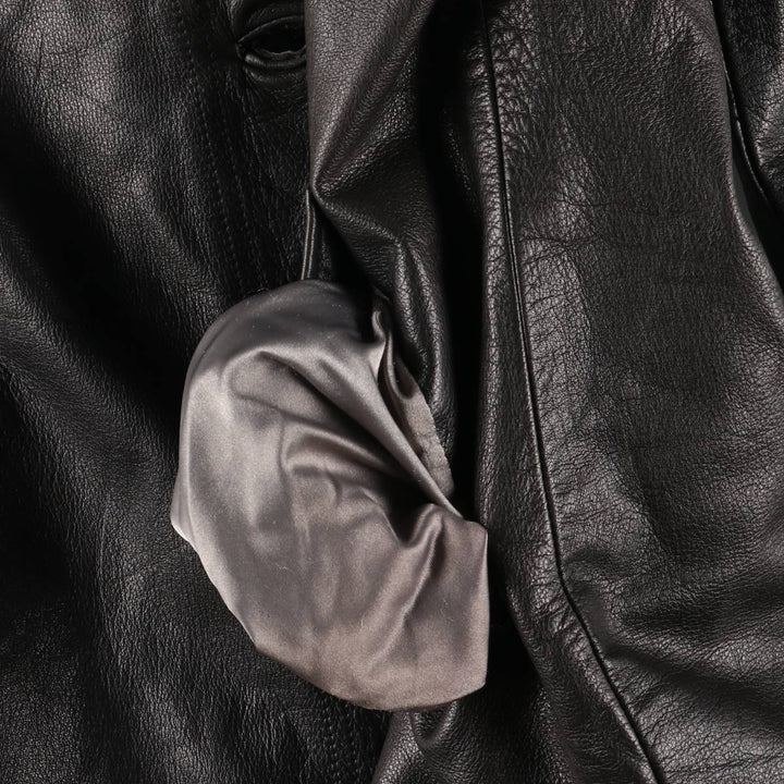 Kenneth Cole Leather Jacket, Women's Size S genuine leather black type Vintage Second Hand