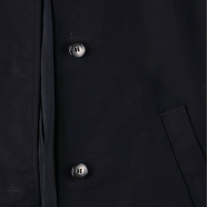 Ralph Lauren LAUREN Lauren Balmacaan Coat, Women's, Size M cotton navy blue type Vintage Second Hand