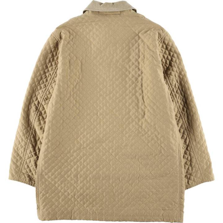 Burberry's padded Balmacaan coat, size L, women's unclear Beige type Vintage Second Hand