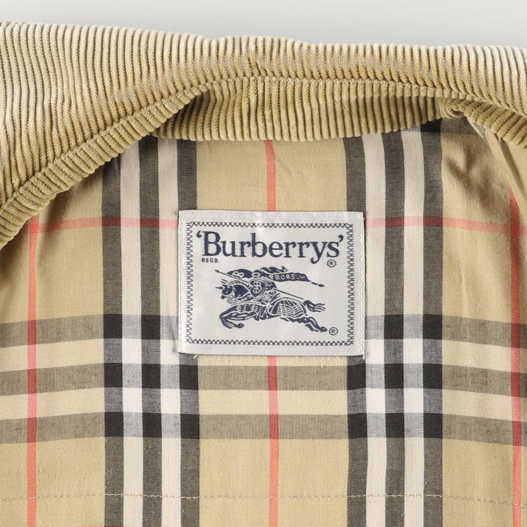 Burberry's padded Balmacaan coat, size L, women's unclear Beige type Vintage Second Hand
