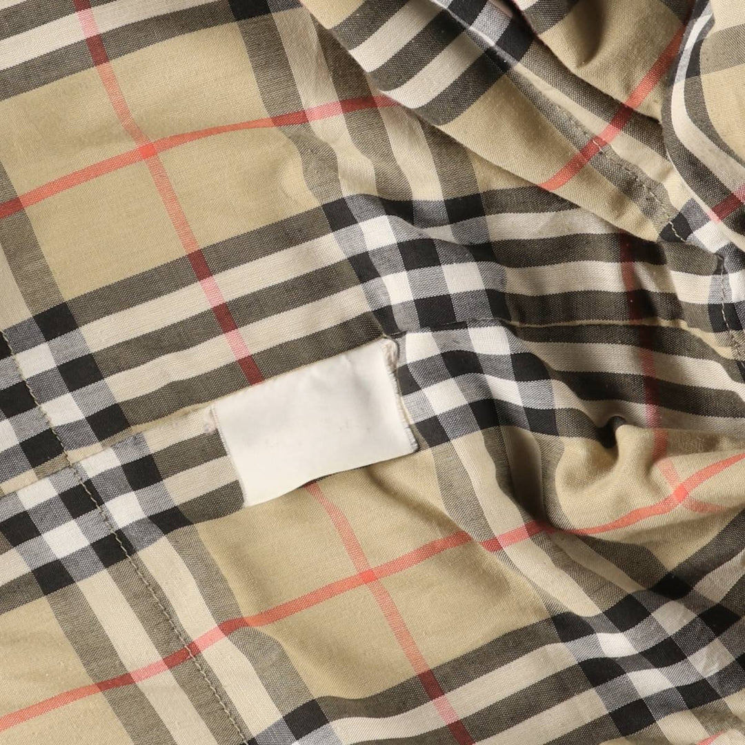 Burberry's padded Balmacaan coat, size L, women's unclear Beige type Vintage Second Hand